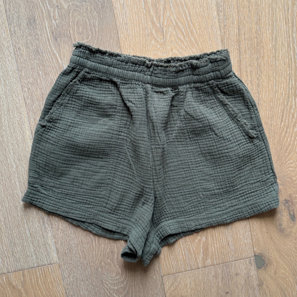 Aerie gauze shorts
